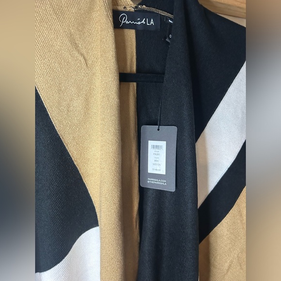 NWT PARRISH LA TRI-COLOR WRAP - Picture 2 of 6